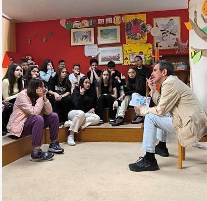Το 5ο Γυμνάσιο στη Δημοτική Βιβλιοθήκη Τρικάλων