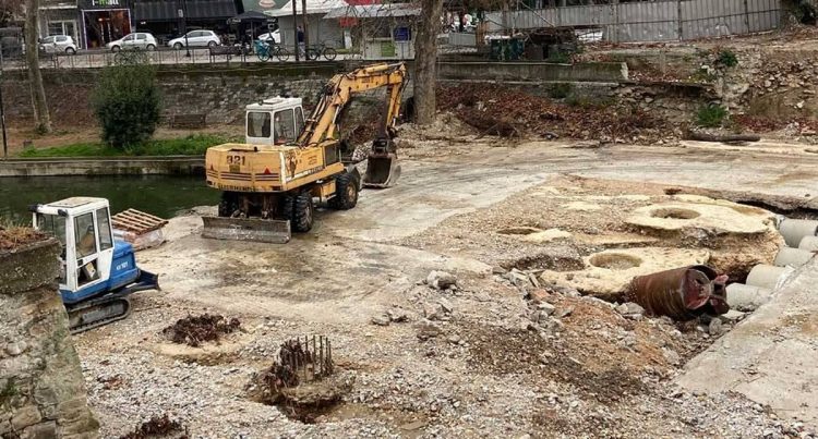 Μαρούγκαινα: Επιχειρήσεις σε ασφυξία λόγω της παρατεταμένης καθυστέρησης του έργου-Φωνή διαμαρτυρίας από τη γειτονιά