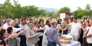Με κατάνυξη και παραδοσιακή φιλοξενία ο εορτασμός του Αγίου Βαρθολομαίου στο Γριζάνο