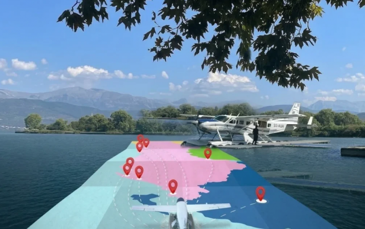 Ιωάννινα: Πέταξε το πρώτο υδροπλάνο προς Αλβανία – Κλείνει το «σίριαλ» του υδατοδρομίου στη λίμνη