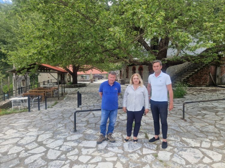Αυτοψία στις εργασίες αποκατάστασης στον Ασπροπόταμο