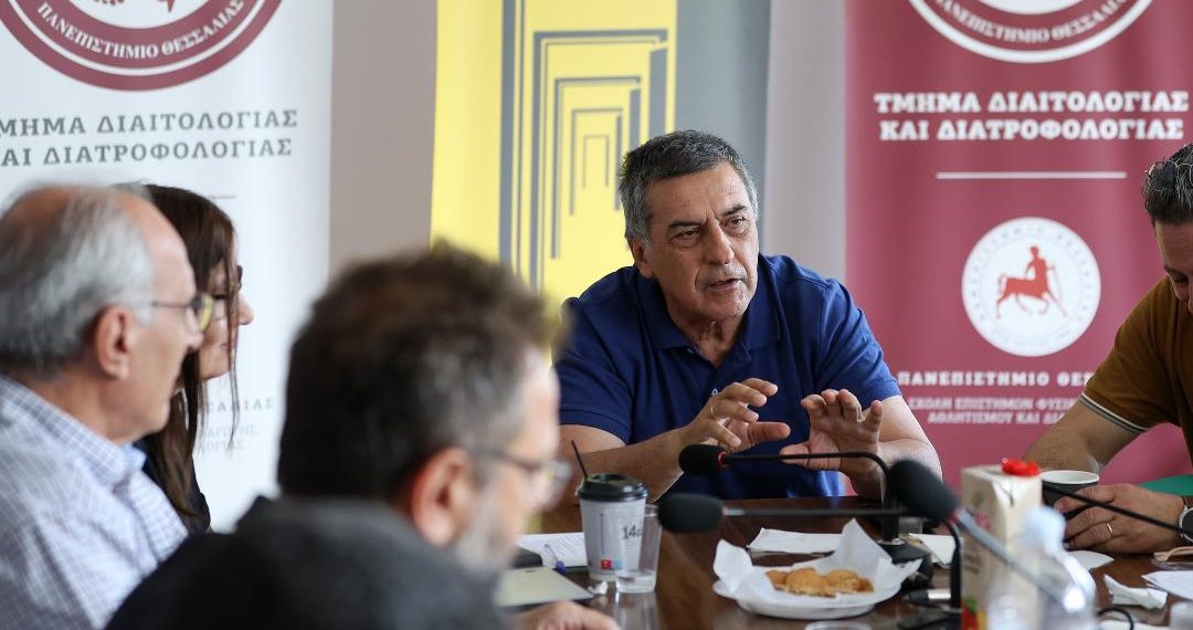 Στα ΤΕΦΑΑ και στη Διαιτολογία στα Τρίκαλα ο Περιφερειάρχης Θεσσαλίας Δημήτρης Κουρέτας