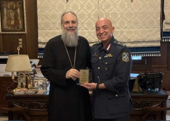 Επίσκεψη του Γενικού Περιφερειακού Αστυνομικού Διευθυντή Θεσσαλίας στον Σεβασμιώτατο Μητροπολίτη Τρίκκης, Γαρδικίου και Πύλης (ΦΩΤΟ)
