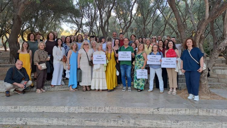 Η ΕΛΜΕ Τρικάλων στο Ηρώδειο στην παράσταση «Εκάβη–Στη σκιά της Πολιτείας» του Ευριπίδη