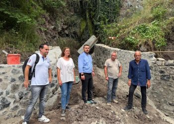 Στο Μαλακάσι ο Δήμαρχος Μετεώρων Λευτέρης Αβραμόπουλος – Ξεκίνησε το σημαντικό έργο των 350.000 ευρώ για την προστασία του οικισμού και την αποκατάσταση των ζημιών από την κακοκαιρία Daniel