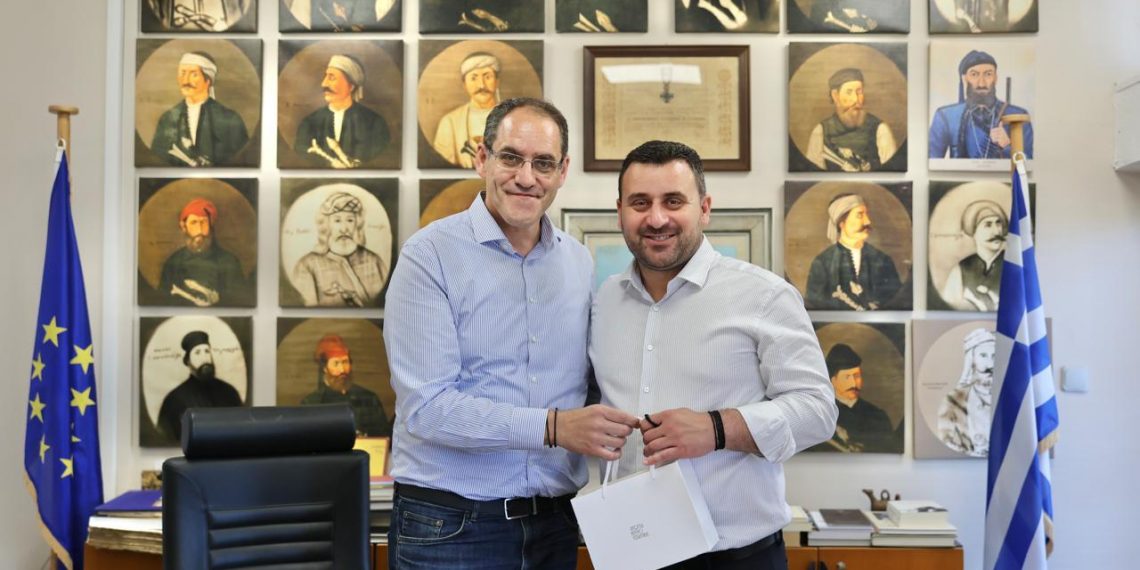 Γέφυρες συνεργασίας από τα Μετέωρα στον Ψηλορείτη – Συναντήσεις του Δημάρχου Μετεώρων Λ. Αβραμόπουλου με τους Δημάρχους Ανωγείων Σ. Κεφαλογιάννη και Μυλοποτάμου Γ. Κλάδο
