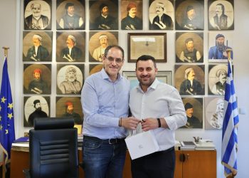 Γέφυρες συνεργασίας από τα Μετέωρα στον Ψηλορείτη – Συναντήσεις του Δημάρχου Μετεώρων Λ. Αβραμόπουλου με τους Δημάρχους Ανωγείων Σ. Κεφαλογιάννη και Μυλοποτάμου Γ. Κλάδο