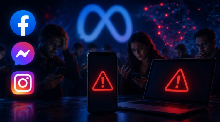 Παγκόσμιο μπλακάουτ στη Meta: «Έπεσαν» Facebook, Instagram και Messenger