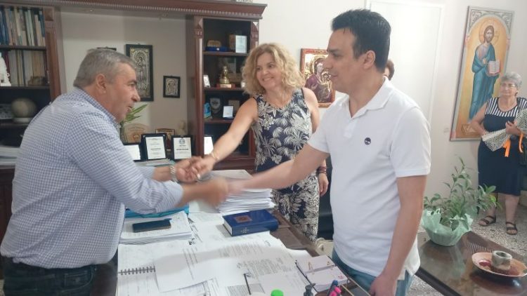 Ορκωμοσία δυο νέων υπαλλήλων στον Δήμο Πύλης