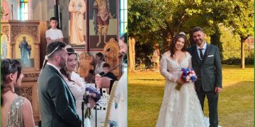 Καλότυχο το νέο ξεκίνημα της ζωής για τον Παύλο Κουτσούκη και την Ευτυχία Τζιατζιά (ΦΩΤΟ)