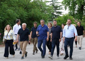 Στο Βαλτινό Τρικάλων ο Δημήτρης Κουρέτας – Στα πλάνα της Περιφέρειας η κατασκευή κλειστού γυμναστηρίου στο Λύκειο