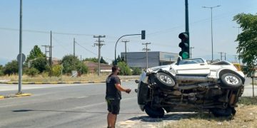 Αυτοκίνητο έφερε τούμπες – Ένας τραυματίας (ΦΩΤΟ)