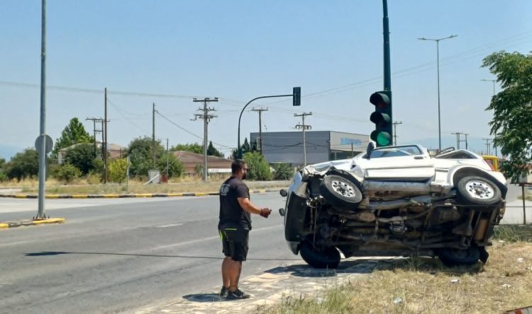 Αυτοκίνητο έφερε τούμπες – Ένας τραυματίας (ΦΩΤΟ)