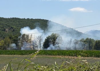 Φωτιά στη Μύκανη Καλαμπάκας – Στο σημείο η Πυροσβεστική (ΦΩΤΟ)