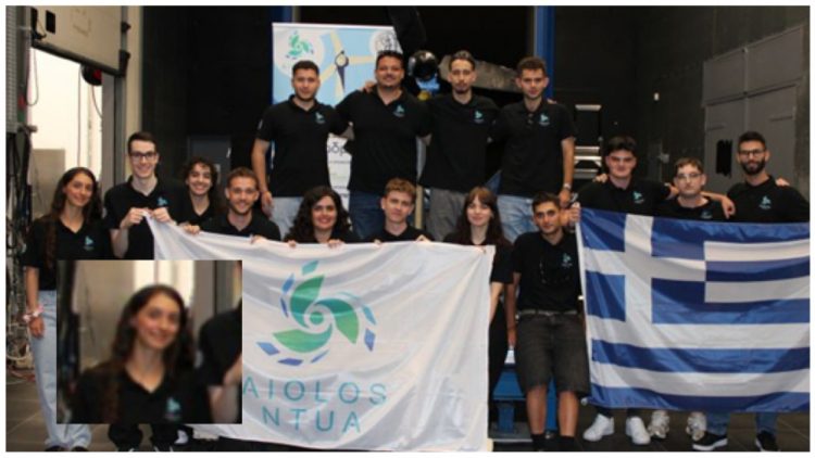 Η Καλαμπακιώτισσα φοιτήτρια Σοφία Βάλλα μέλος της πρωταθλήτριας ομάδας του ΕΜΠ στον παγκόσμιο διαγωνισμό μικρών ανεμογεννητριών