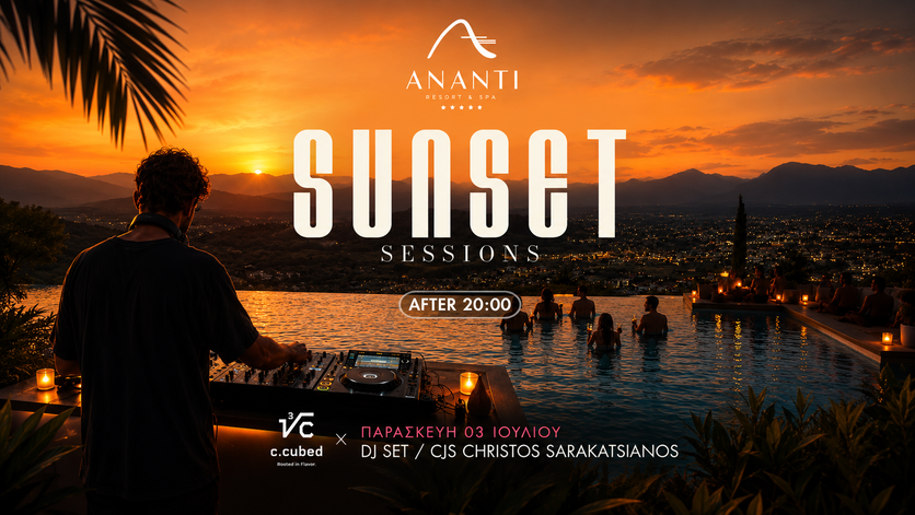 Το απόλυτο Sunset Session στο Ananti Resort & Spa: Cocktails, DJ και μαγευτικό ηλιοβασίλεμα