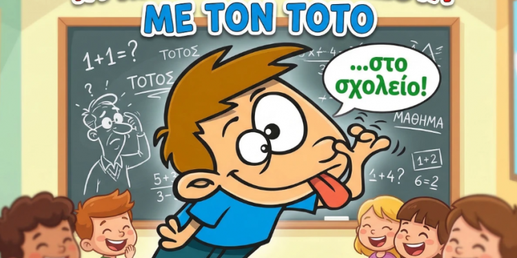 Σύντομα Ανέκδοτα με τον Τοτό στο σχολείο…
