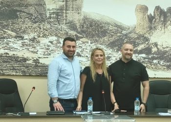 Νέο Προεδρείο και νέα Δημοτική Επιτροπή στον Δήμο Μετεώρων – Για πρώτη φορά γυναίκα στην προεδρία του Δημοτικού Συμβουλίου Μετεώρων
