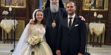 Να ζήσετε, Πρόδρομε και Βασιλική! – Ο γάμος του Πρωτοψάλτη του Ι.Ν. Αγίου Νεκταρίου Τρικάλων (ΦΩΤΟ)