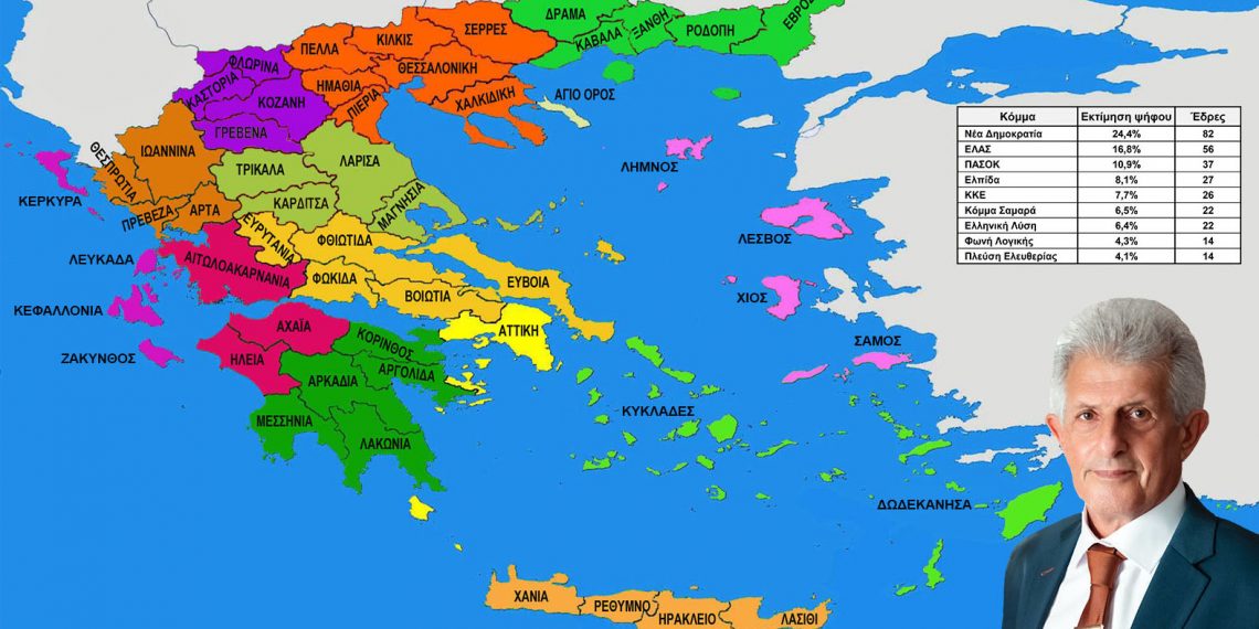 Μεγάλη ανατροπή: Δείτε ποια κόμματα θα έβγαζαν (και πόσες) έδρες στο Ν. Τρικάλων εάν είχαμε σήμερα εκλογές