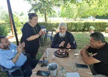 Την γενέθλια ημέρα του εόρτασε ο Αρχιμανδρίτης Ευάγγελος Κατσάρας