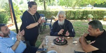 Την γενέθλια ημέρα του εόρτασε ο Αρχιμανδρίτης Ευάγγελος Κατσάρας