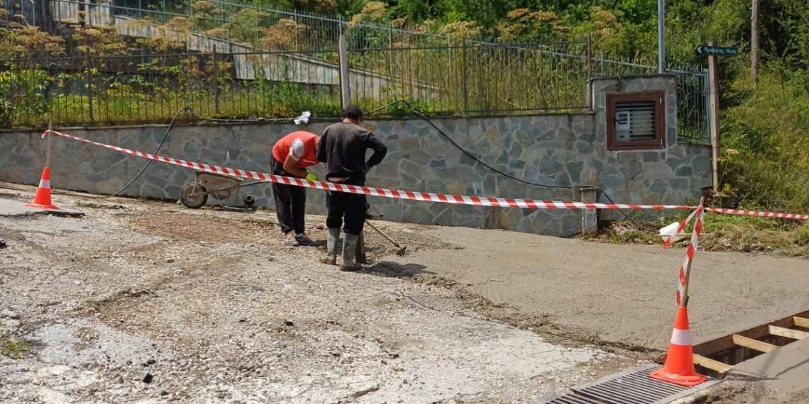 Παρεμβάσεις βελτίωσης εσωτερικού οδικού δικτύου Κρανιάς από τον Δήμο Μετεώρων