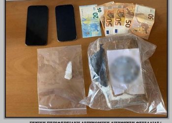 Με περισσότερο του 1 κιλού κοκαΐνης συνελήφθη 27χρονος στα Τρίκαλα