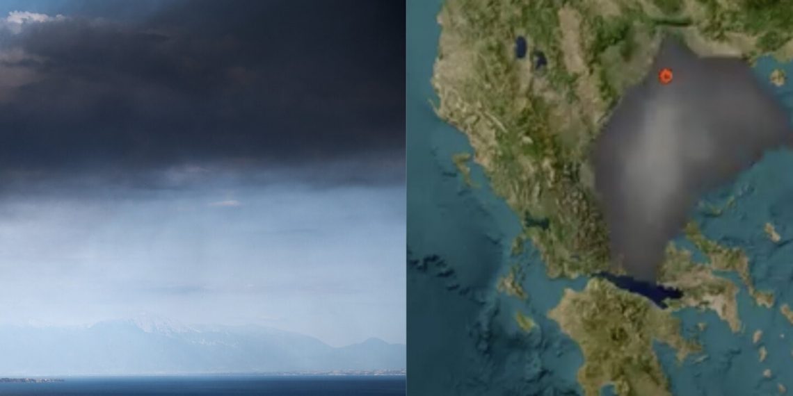 Η πορεία του τοξικού νέφους που κάλυψε τη Θεσσαλονίκη, τις επόμενες ώρες πάνω από τη Θεσσαλία! (video)