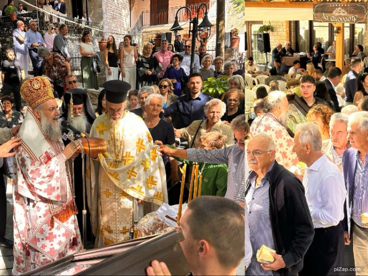 Λαϊκό Ποτάμι στην ορεινή Τζούρτζια Τρικάλων για την Αγία Παρασκευή – Ιερούργησε ο Τρίκκης Χρυσόστομος (ΦΩΤΟ)