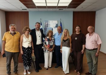 Συνάντηση εργασίας του Ελληνικού Δικτύου Δήμων με Ποτάμια με την Περιφερειάρχη Κεντρικής Μακεδονίας
