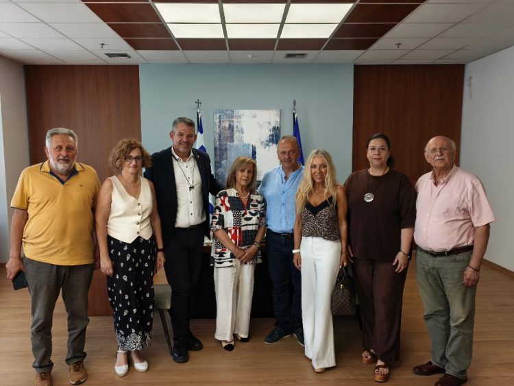 Συνάντηση εργασίας του Ελληνικού Δικτύου Δήμων με Ποτάμια με την Περιφερειάρχη Κεντρικής Μακεδονίας