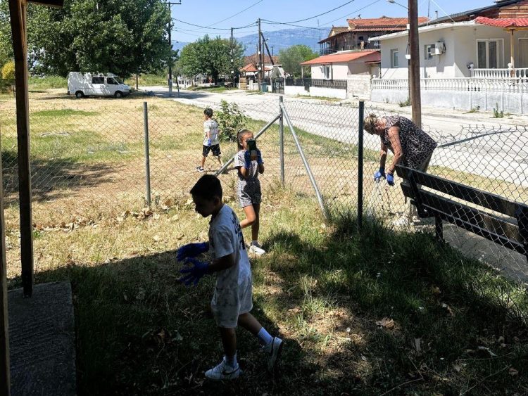 Εκπαιδευτική δράση για το περιβάλλον στους μικρούς Ρομά του Δ. Τρικκαίων