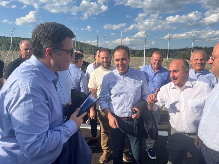 Το πολλαπλό πλάνο έργων της ΔΕΥΑΤ επί τάπητος στη συνάντηση Σακκά – Κοντογεώργη