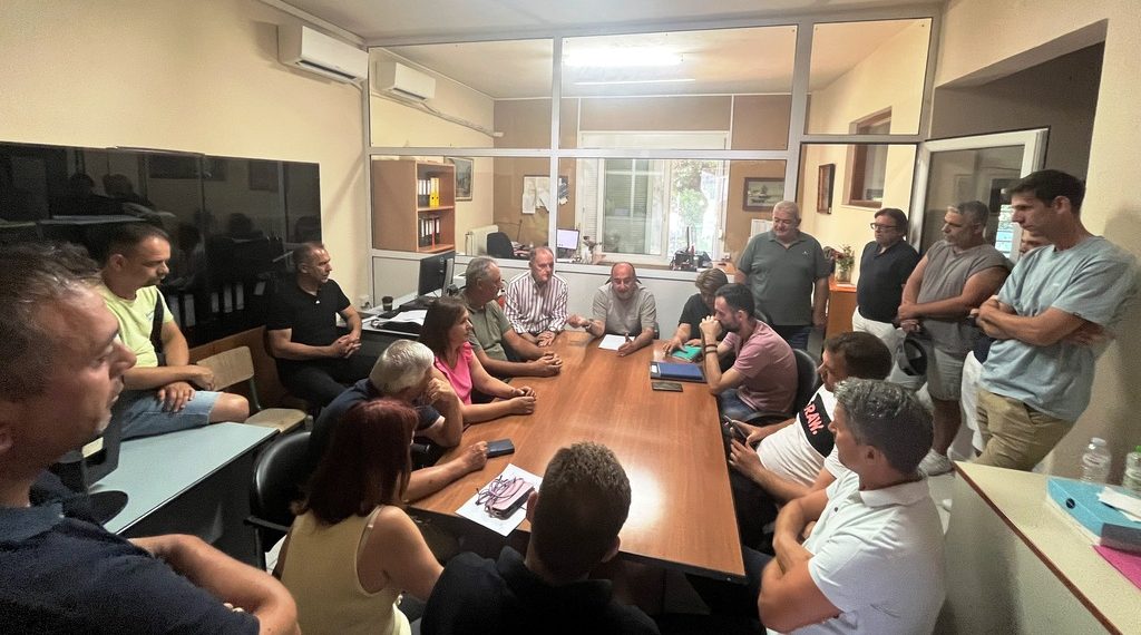 Δεύτερη συνάντηση Σακκά και αντιδημάρχων με τους προέδρους – Προτεραιότητες για τα χωριά του τομέα Β