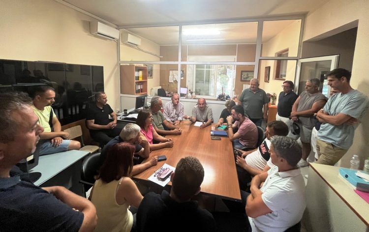 Δεύτερη συνάντηση Σακκά και αντιδημάρχων με τους προέδρους – Προτεραιότητες για τα χωριά του τομέα Β