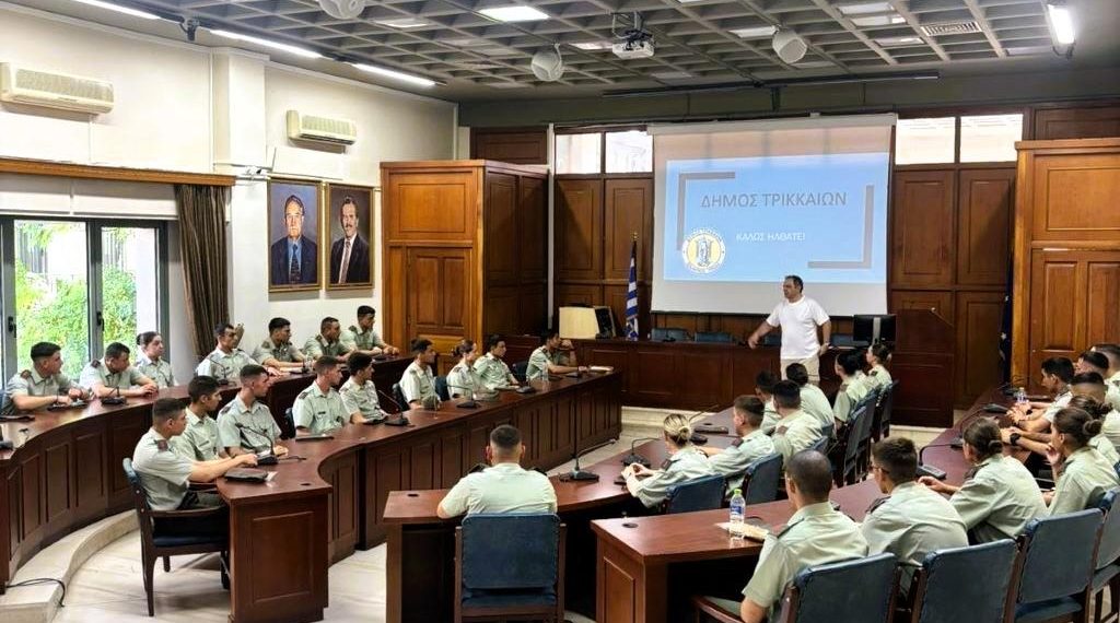 Δράσεις και καινοτομίες του Δ. Τρικκαίων παρουσιάζονται σε σπουδαστές/τριες της ΣΜΥ