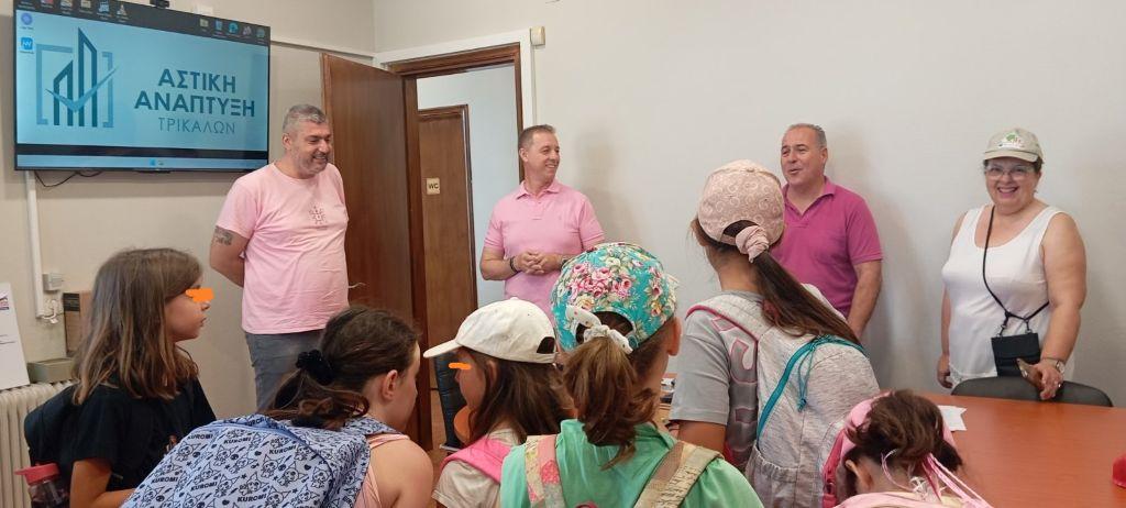 Ενημερωτική επίσκεψη στην Αστική Ανάπτυξη Τρικάλων για το ΚΔΑΠ “ΦΡΟΥΡΙΟ”